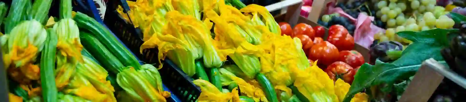 Vegetable display at Florence market
