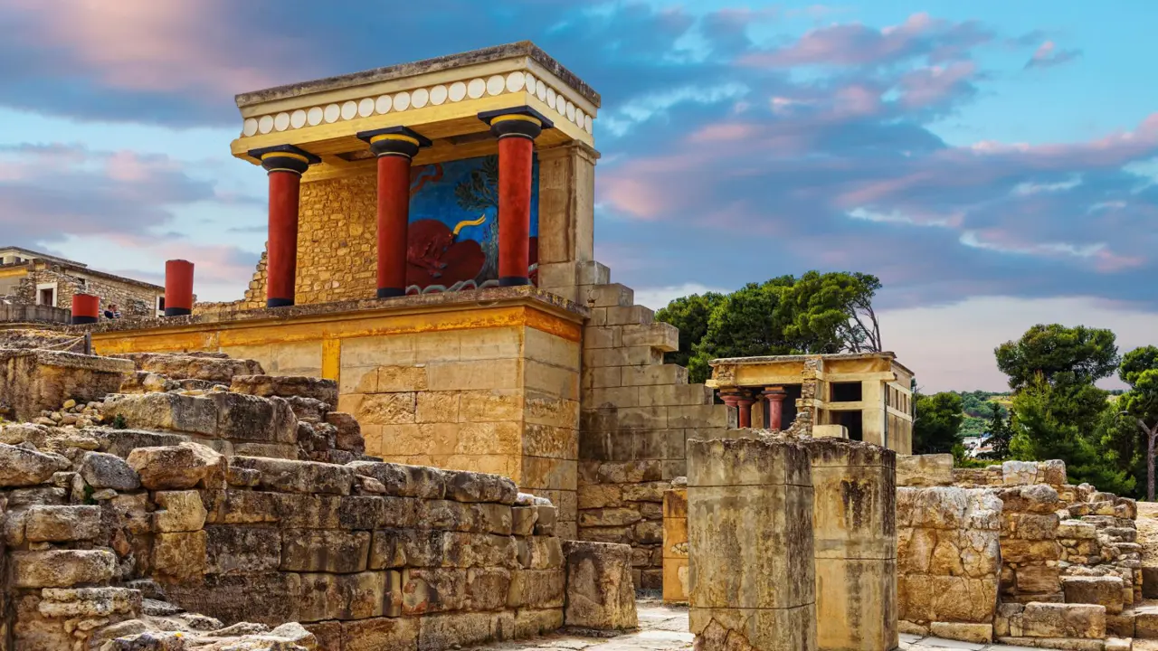 Palace Of Knossos, Crete 