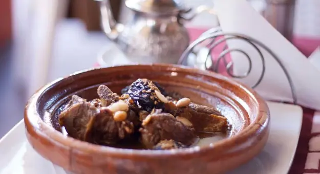 Moroccan lamb tajine