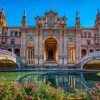 Plaza España in Seville, Andalucia