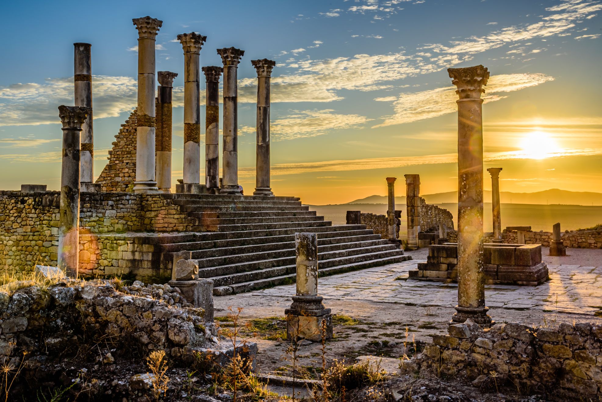 Berber city of Volubilis