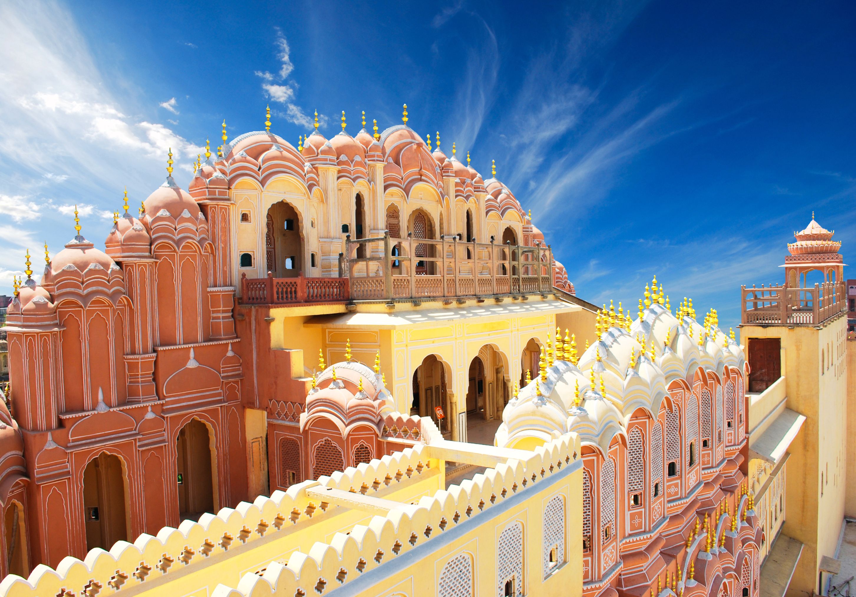 Sh 149304008 Hawa Mahal The Palace Of Winds Jaipur Rajasthan India