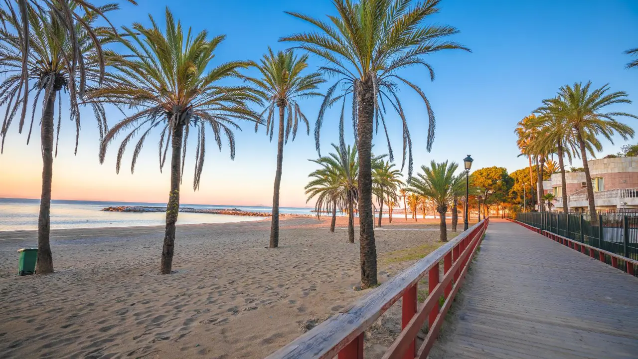 Beach in Marbella, Andalucía
