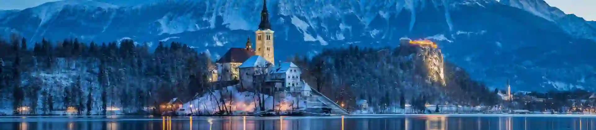 Sh_1060439276 Lake Bled in winter, Slovenia