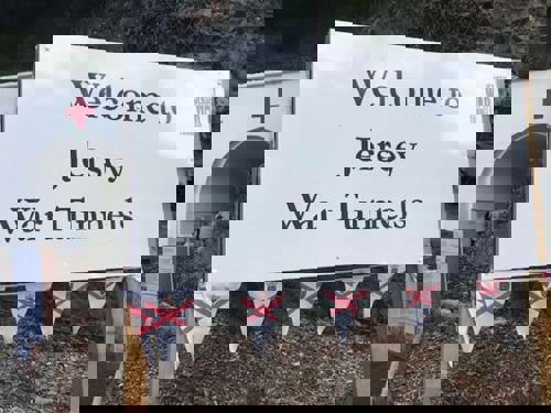 Entrance to the Jersey War Tunnels