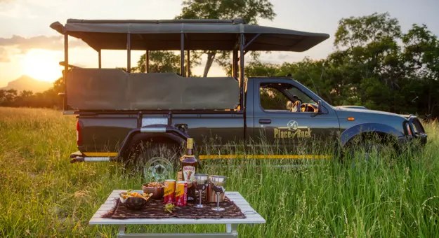 Sundowners on safari