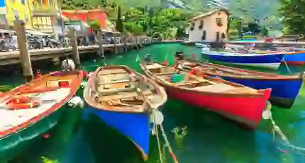 Boats on Lake Garda