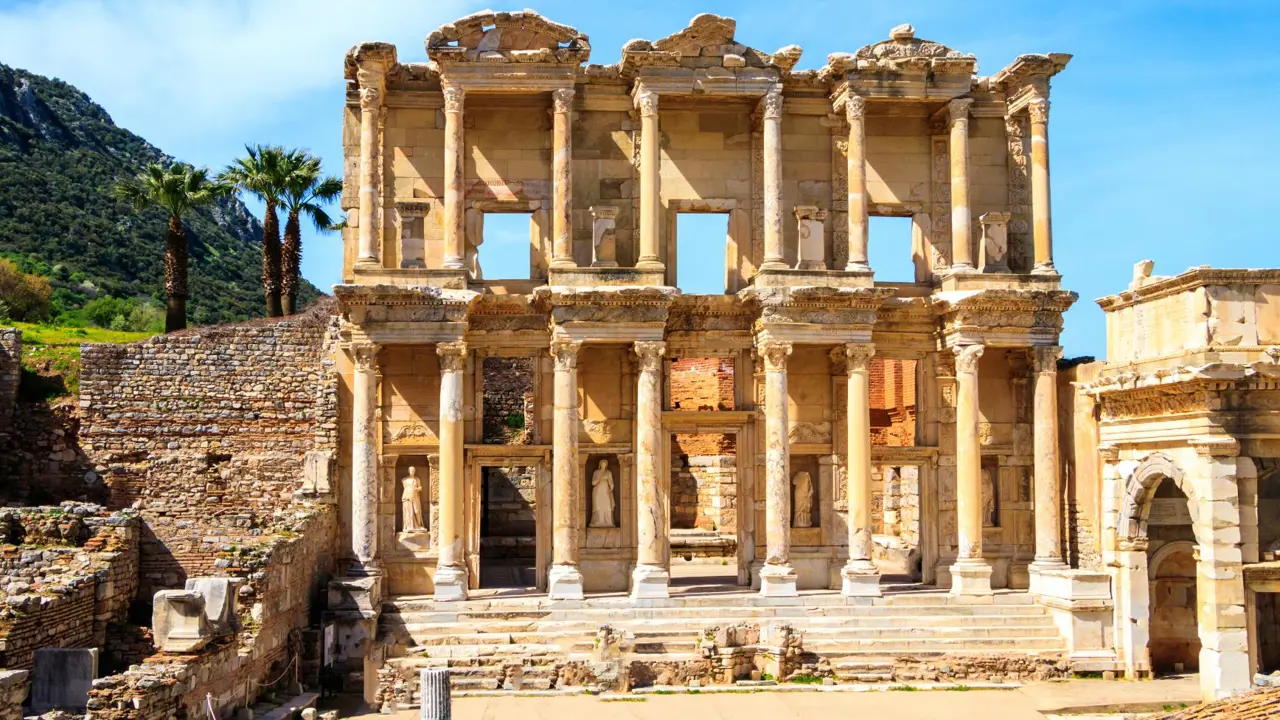 Library Of Celsus, Kusadasi, Turkey