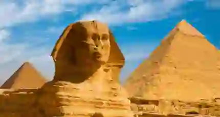 Great Sphinx and Pyramids of Giza, Cairo